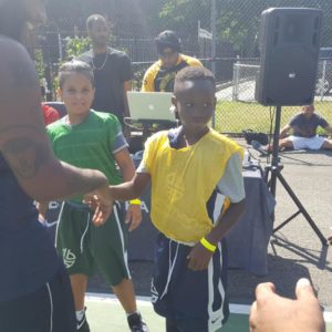 2nd Community youth game " NYPD vs FDNY" Community Give Back Game